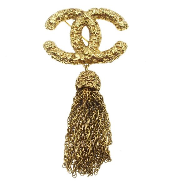 Chanel Fringe Brooch Pin Corsage - Picture 1 of 10